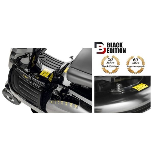 BLACK EDITION® Combi PRO 155/72 H Aufsitzrasenmäher – Bild 4