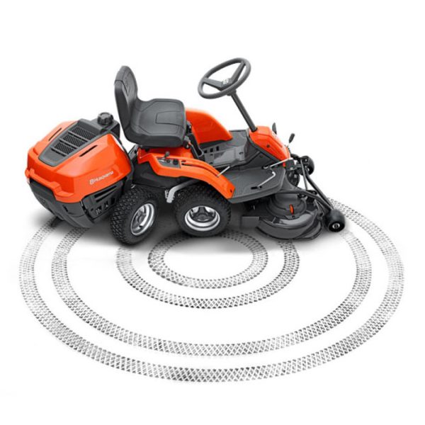 HUSQVARNA R 112C5 Frontmäher inkl. Mähdeck Combi 85 – Bild 2